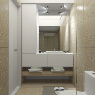 Nemagold Rise Apartment Bathroom 3D Interior Rendering | Virtual Tour